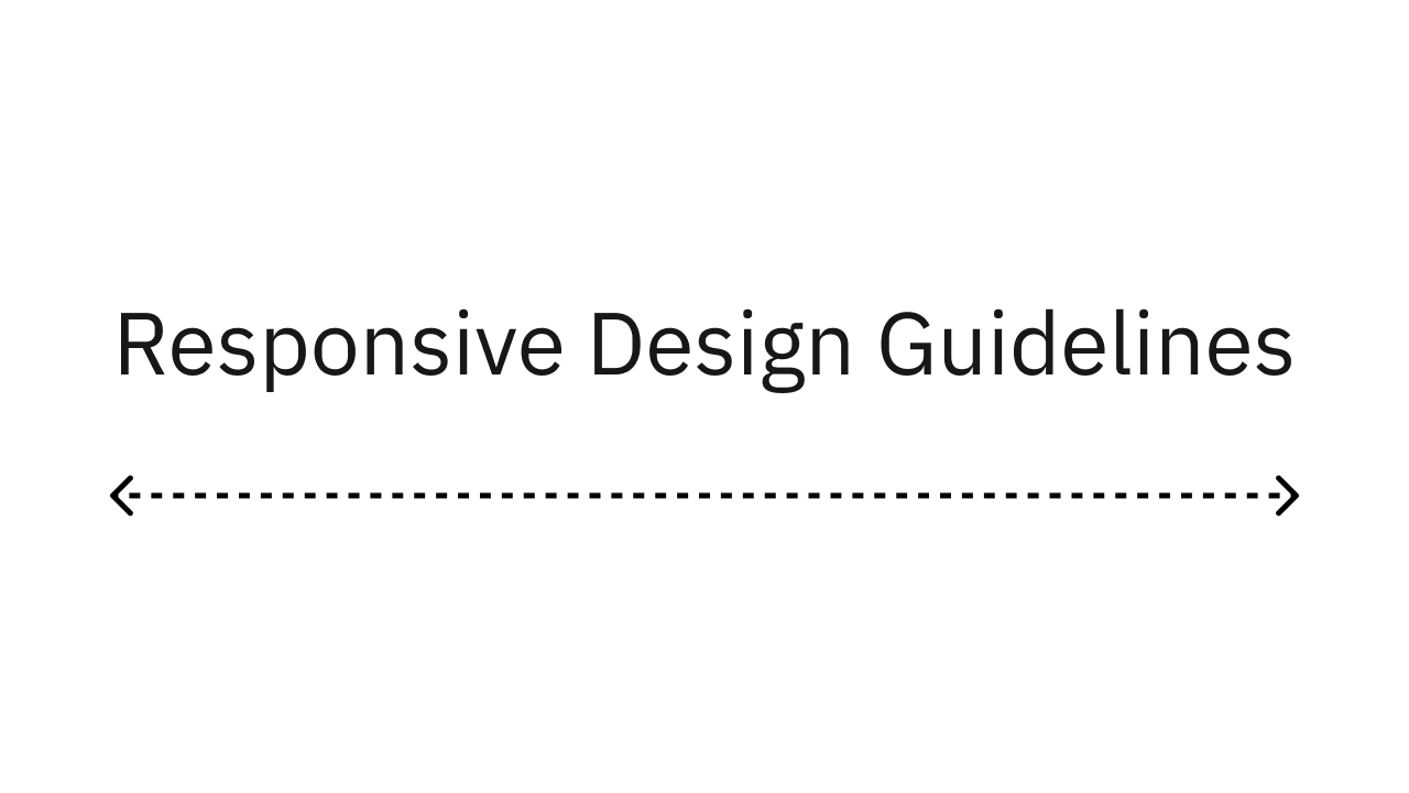 Responsive design guidelines thumbnail