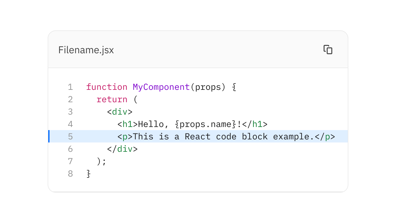 Code fragments components thumbnail