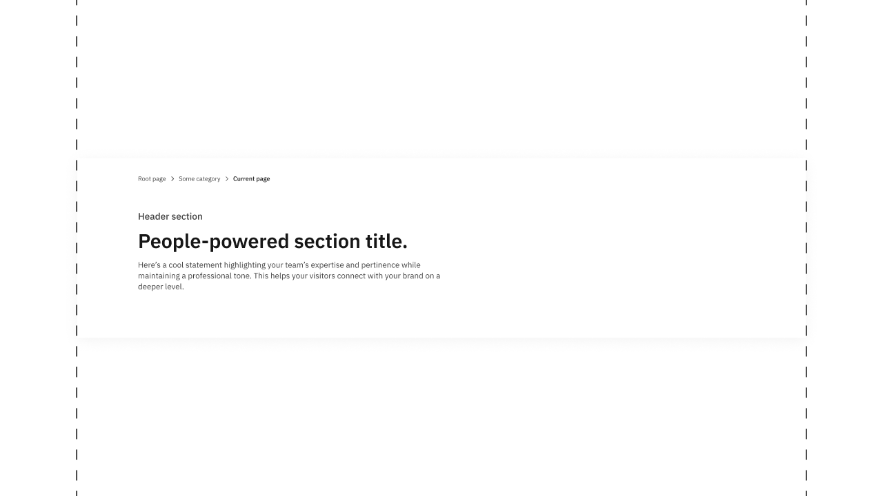 Landing page header layout templates thumbnail